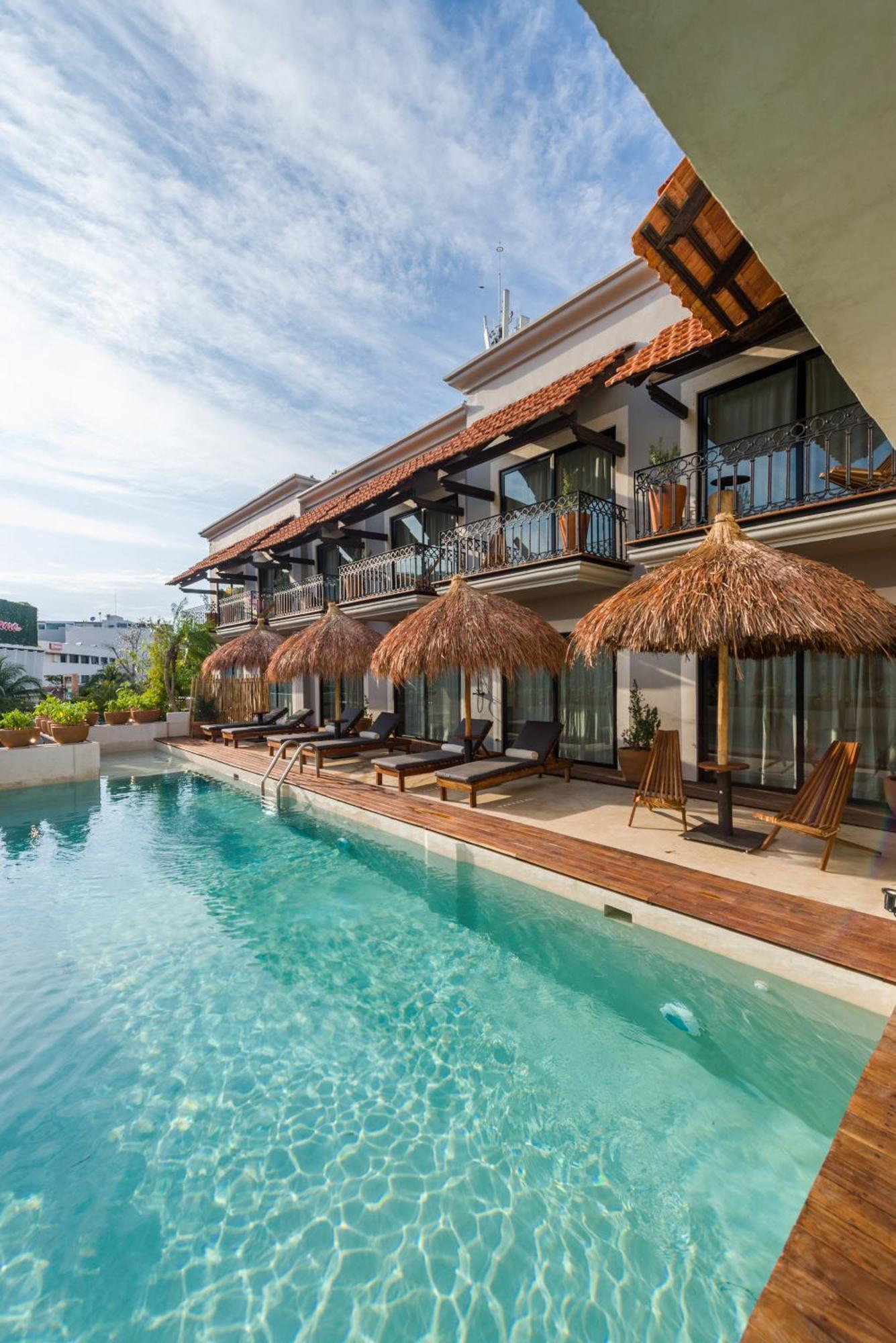 Caribbean Paradise Hotel & Spa - 5Th Avenue Playa del Carmen Exteriér fotografie